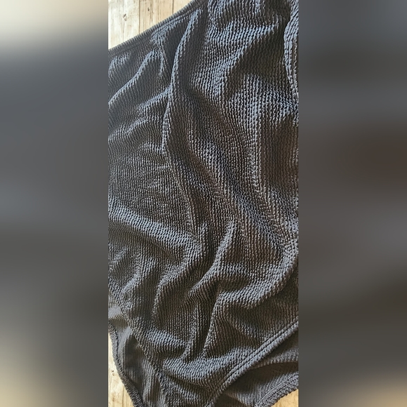 Good American ribbed one-piece swimsuit 5/6 2xl / 3xl womens black NWOT - Picture 4 of 4